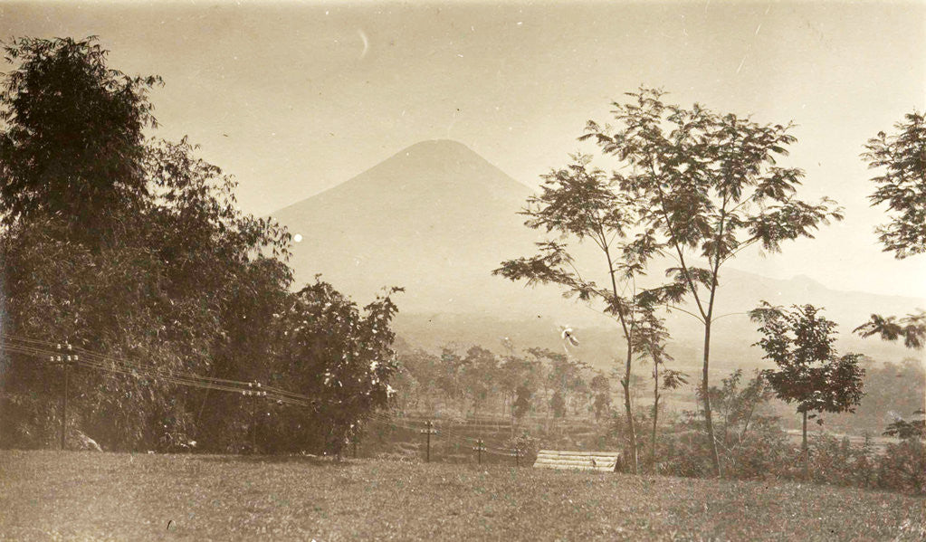 Detail of Java, Indonesia, mountain Sindoro to Ninisvbo by Anonymous