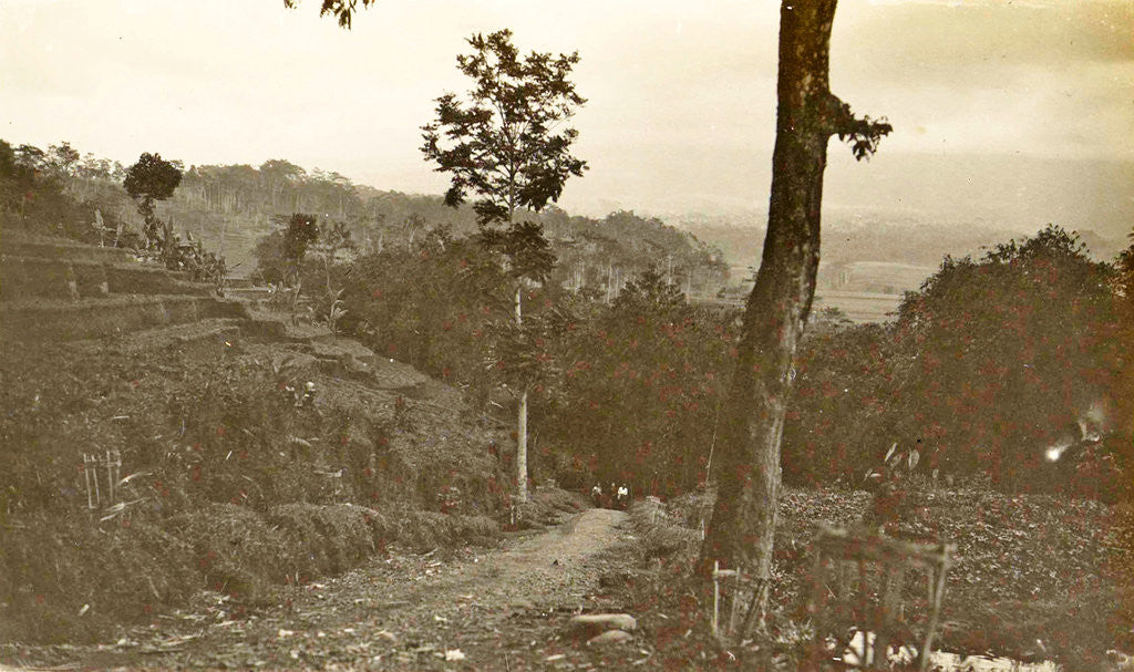 Detail of Java, Indonesia cutting to Ninisvbo with panorama by Anonymous