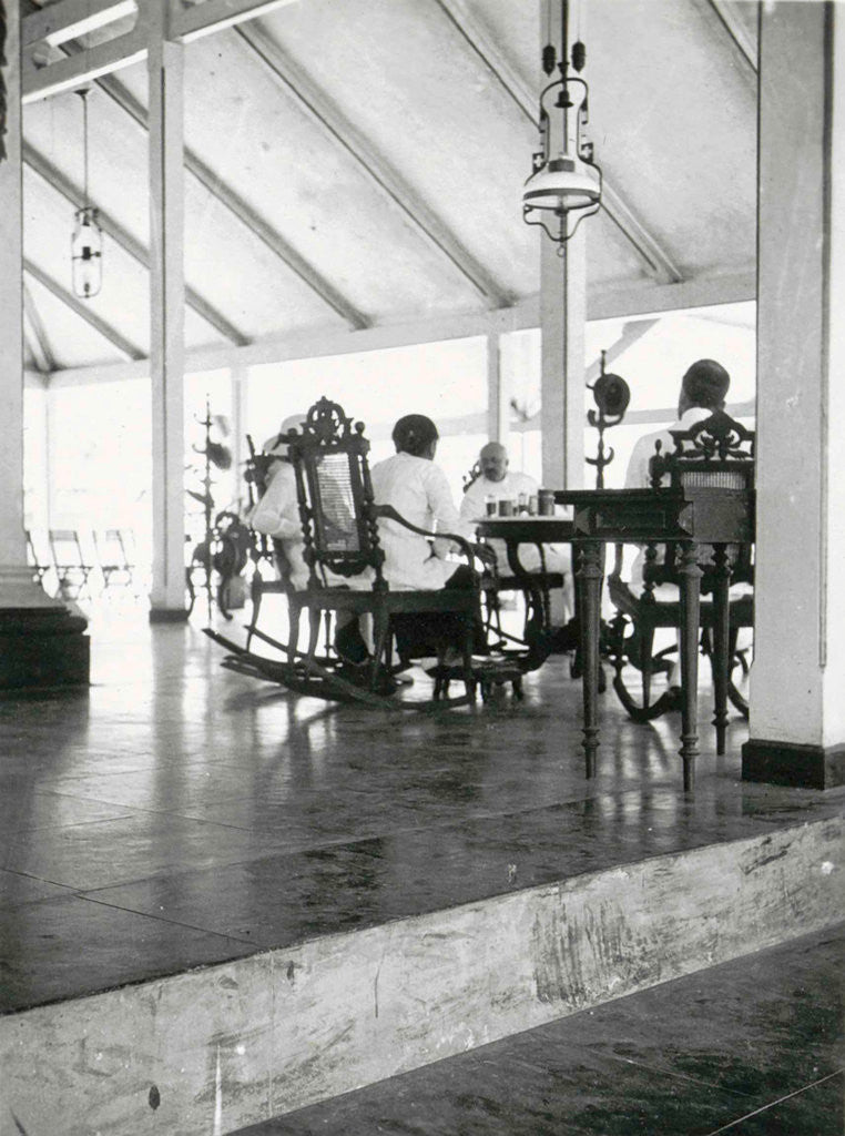 Detail of Java group in interior of Regent of Wonosobo, Indonesia by Anonymous