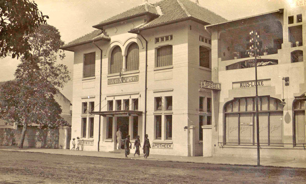 Detail of Java, Indonesia, pharmacy Rathkamp to Djoeja by Anonymous