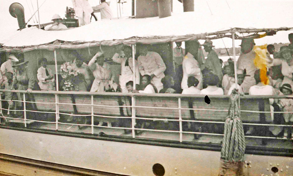 Detail of Java, Indonesia, ship departure from Belawan by Anonymous