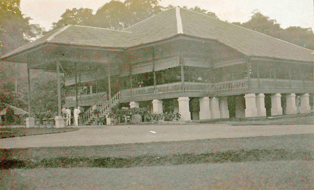 Detail of Dutch East Indies, indonesia, Namoe - Trassi house by Anonymous