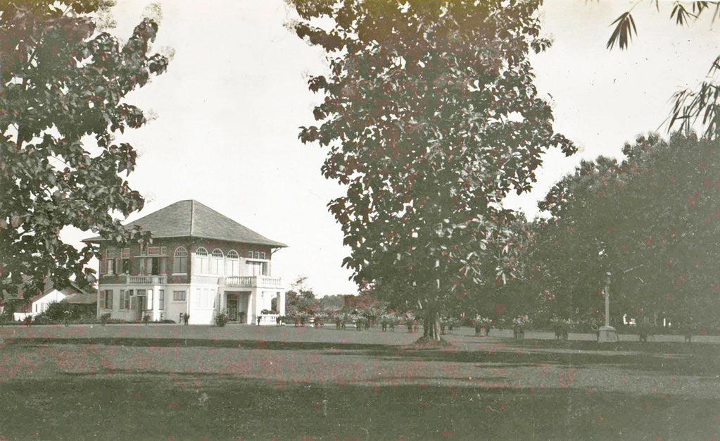 Detail of Dutch East Indies, Deli Toewa garden by Indonesia Anonymous