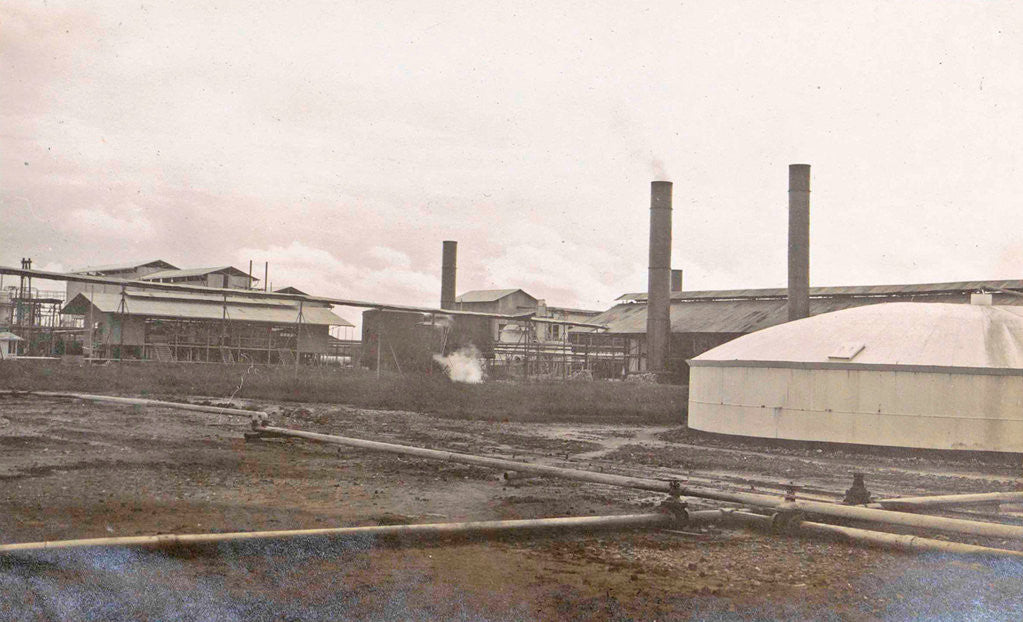 Detail of Sumatra indonesia Pangkalang-Brandan with factory complex by Anonymous