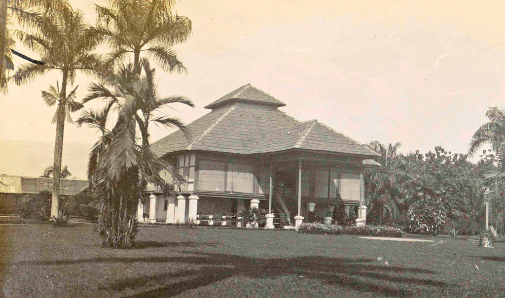 Detail of Sumatra, Medan (Deli Me.) Administration house Mariendel, Indonesia by Anonymous