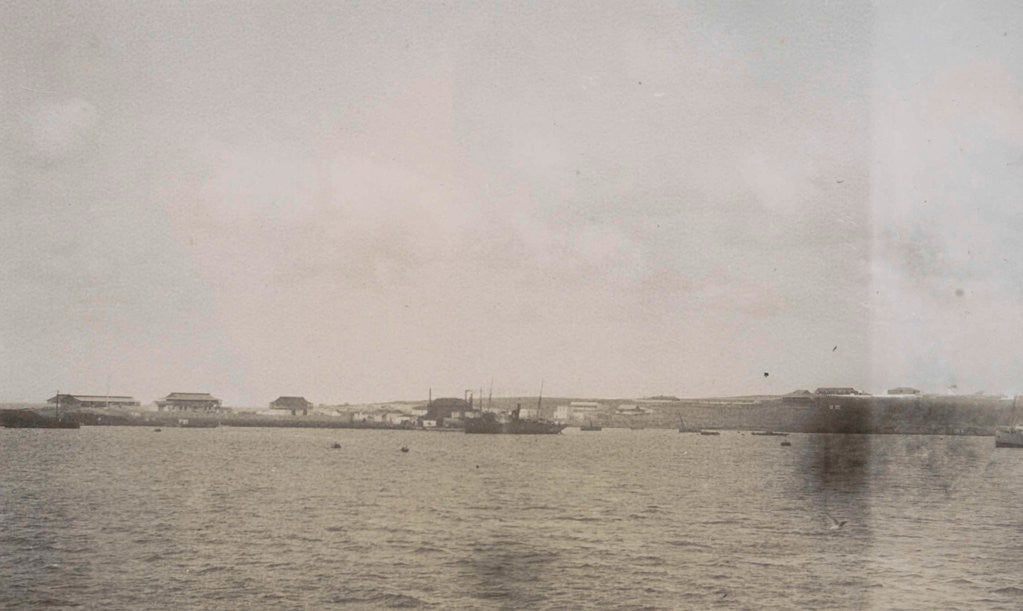 Detail of Perim, the port, Yemen by Anonymous