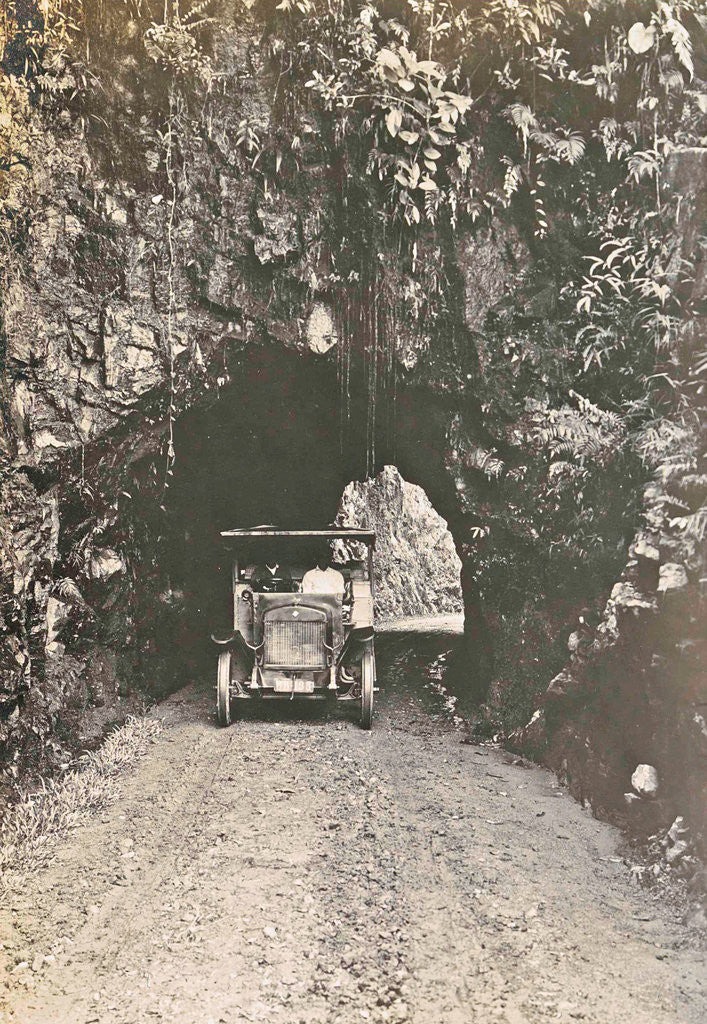 Detail of Taroetoeng tunnel on the way to Siboyaonz by Anonymous