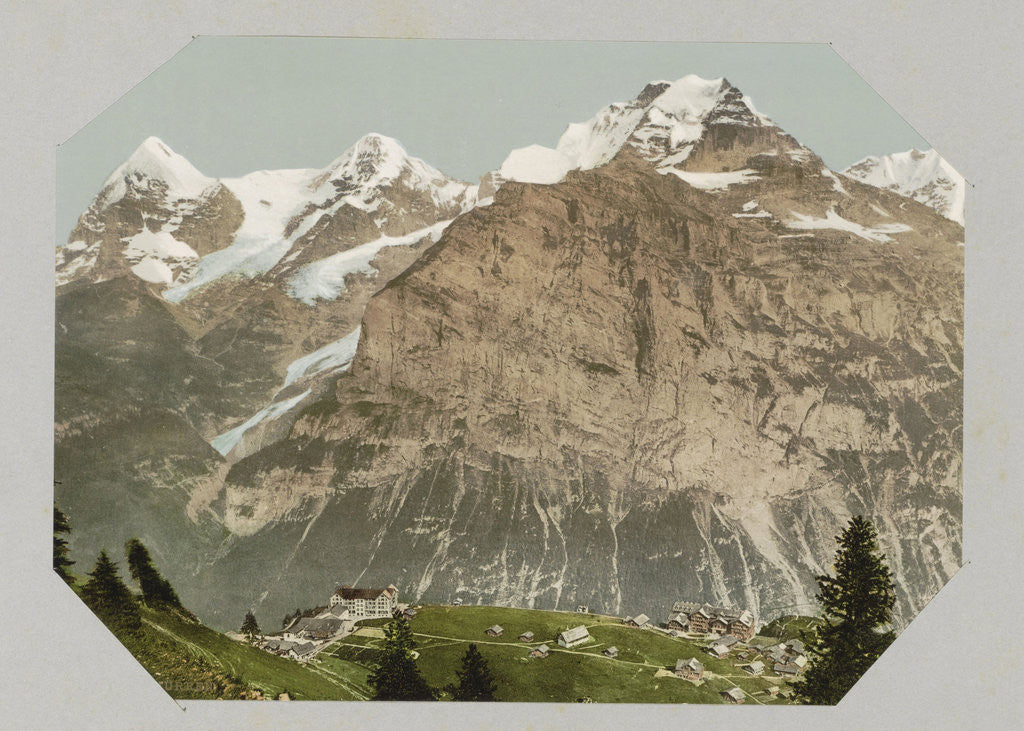 Detail of Murren, Switzerland by Anonymous