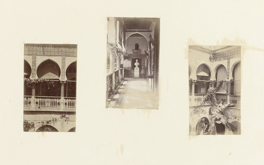 Detail of Spain, arcade Islamic building by Anonymous