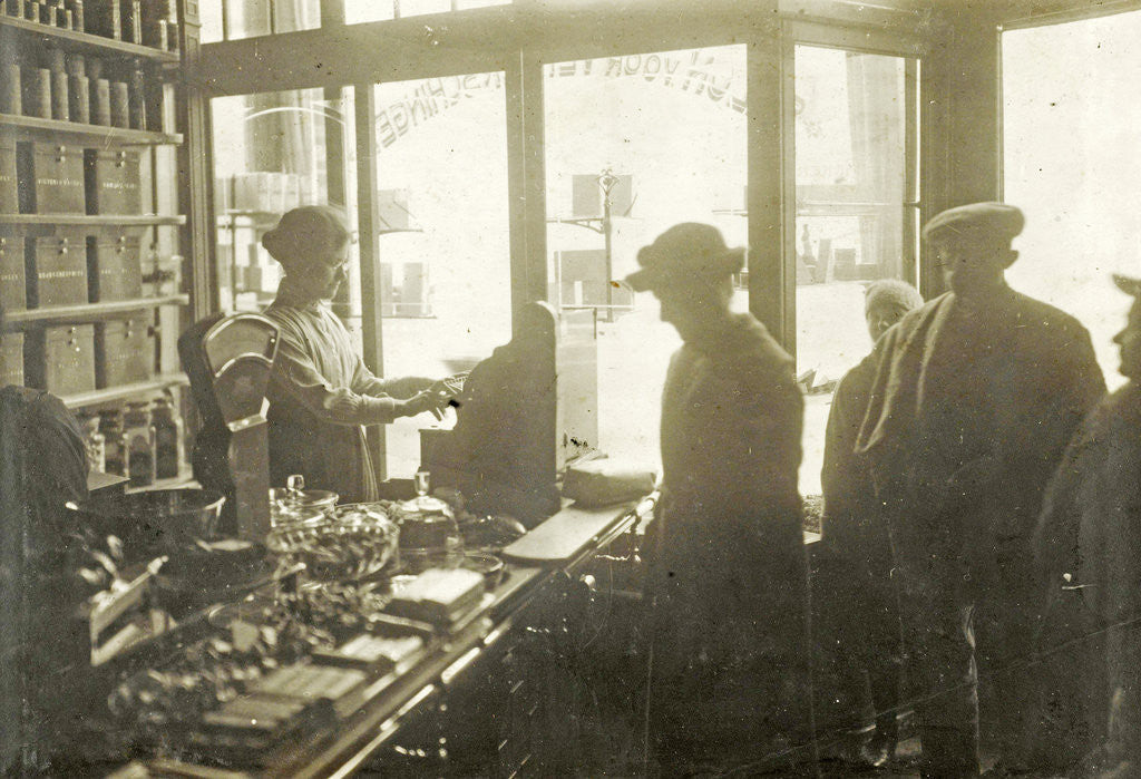 Detail of Inside (merchant?) Shop P.C de Maar, New Town, Leeuwarden, Netherlands by Anonymous