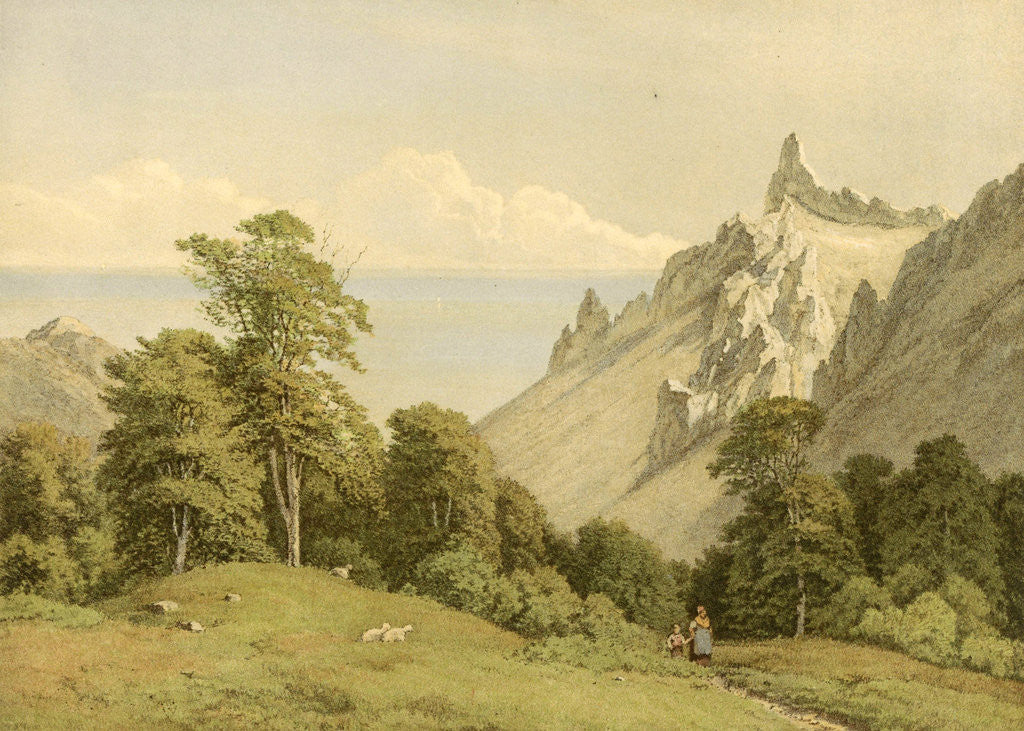 Detail of Travel Album with photographs and drawings by Manuel Mayo 1876 by Anonymous