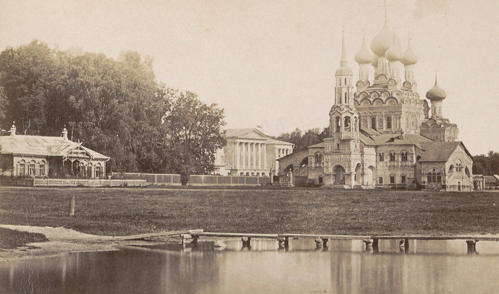 Detail of Travel Album European cities, presumably Swedish by Anonymous