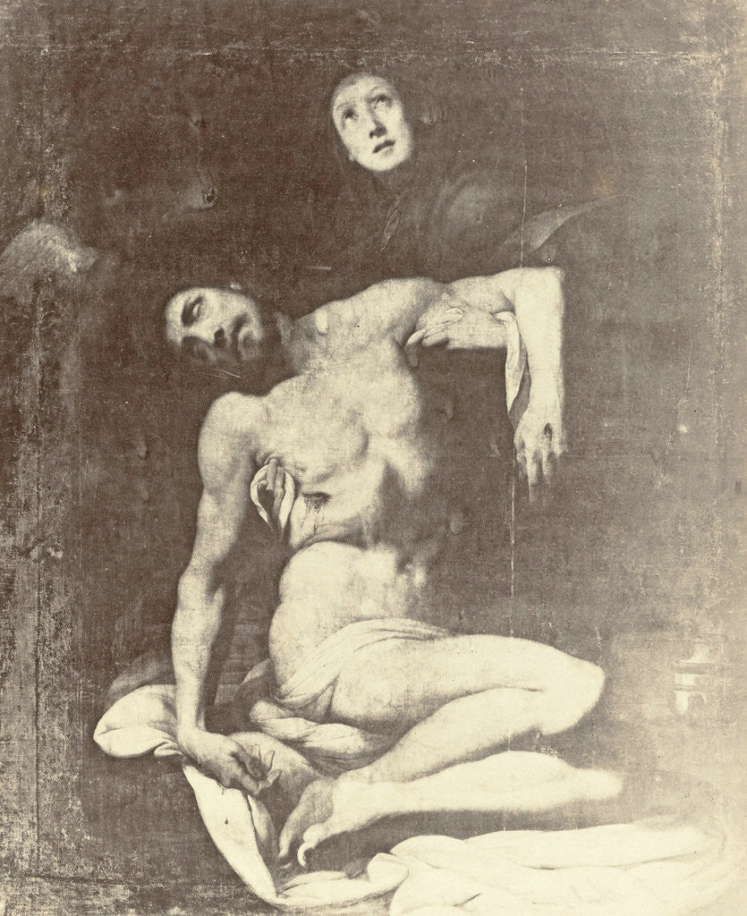 Detail of Isabella II Crespi, Christ supported by Mary by Anonymous