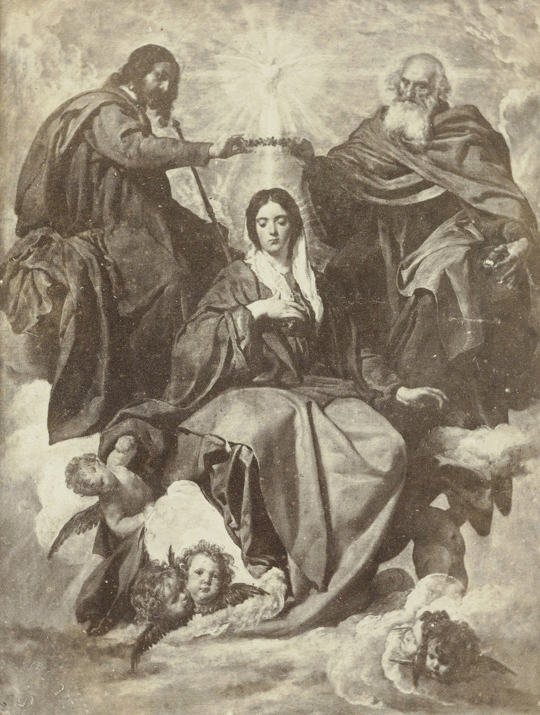 Detail of Isabella II Velazquez, Assumption by Anonymous