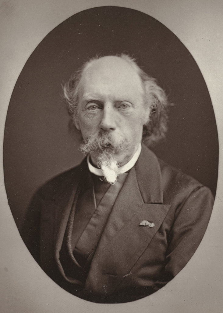 Detail of Portrait of Chr. bishop, Goupil & Cie by Tj. van Holkema