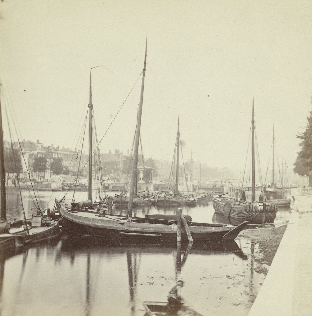 Detail of Binnen Amstel, Amsterdam by Anonymous