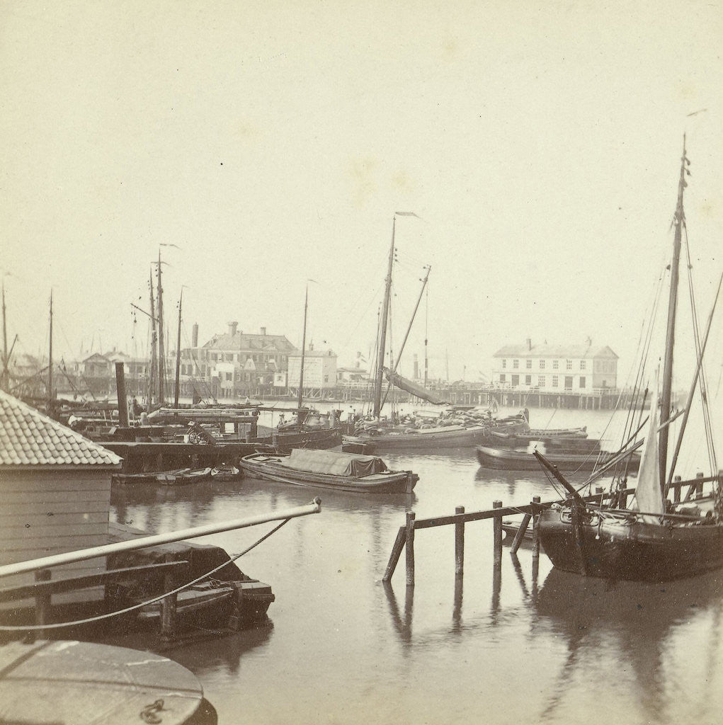 Detail of Nieuwe stadsherberg in Amsterdam by Anonymous