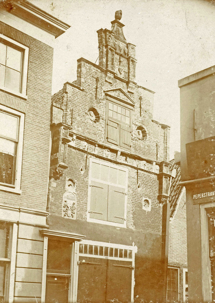 Detail of Peper street in Amsterdam by Anonymous