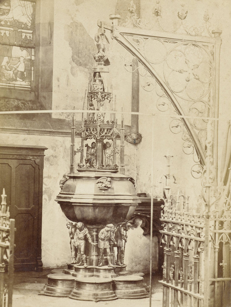 Detail of Font in St. Jan 's-Hertogenbosch by A.G. Schull