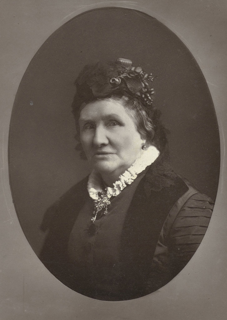 Detail of Portrait of A.L.G. Bosboom-Toussaint by Anonymous