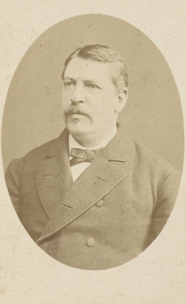 Detail of Portrait of medical professor J.P. Braam van Houckgeest by Anonymous