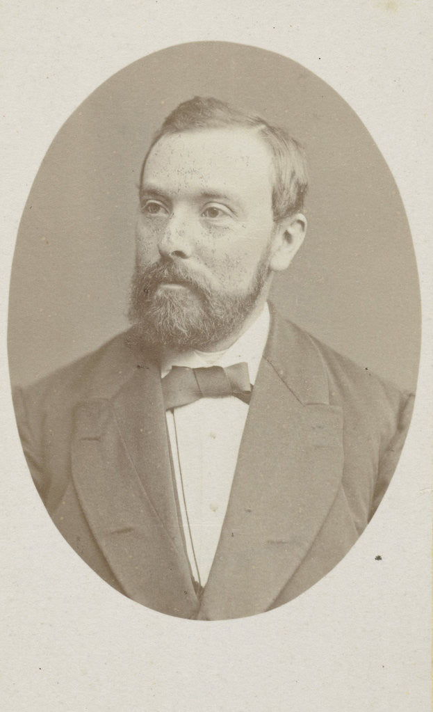 Detail of Portrait of Professor H. W. Middendorp by Anonymous