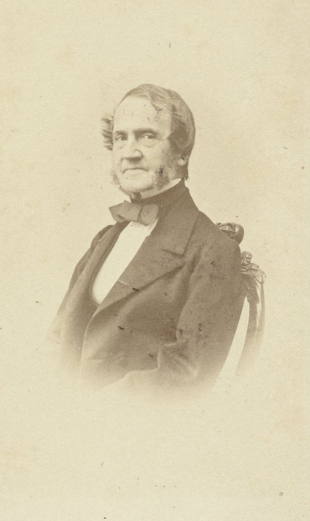 Detail of Portrait of R. Rees, professor in the Faculty of Mathematics and Physics at the University of Utrecht by A.A. Vermeulen & Co.