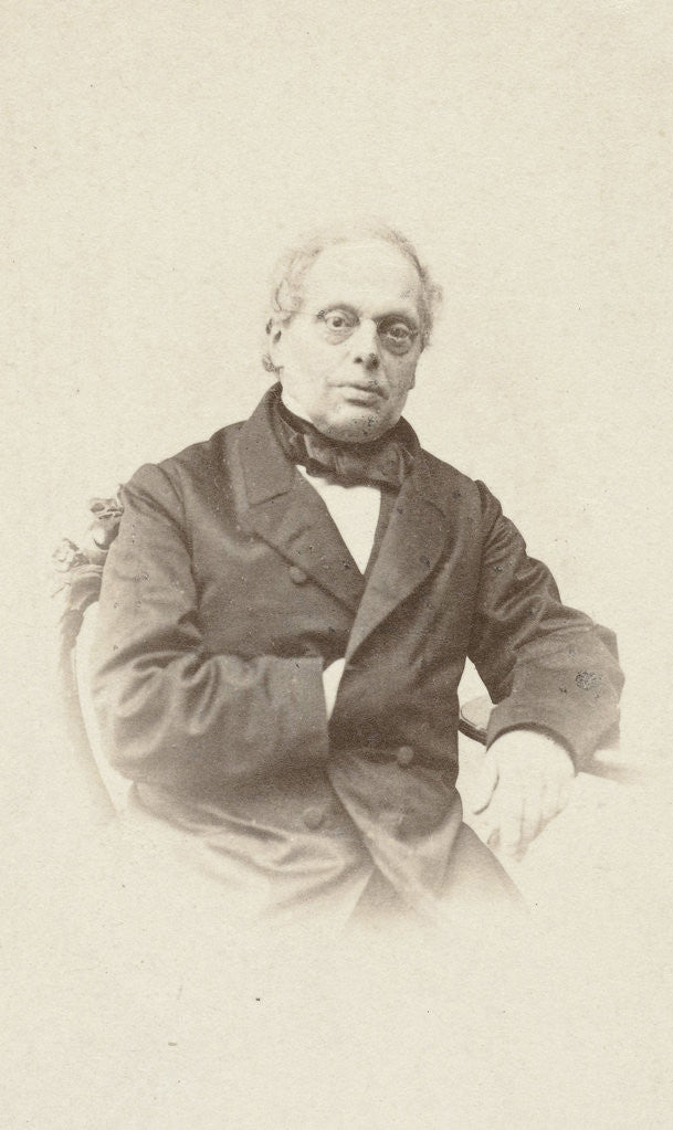 Detail of Portrait of J.A.C. Rovers, professor in the Faculty of Philosophy and Letters at the University of Utrecht by Anonymous