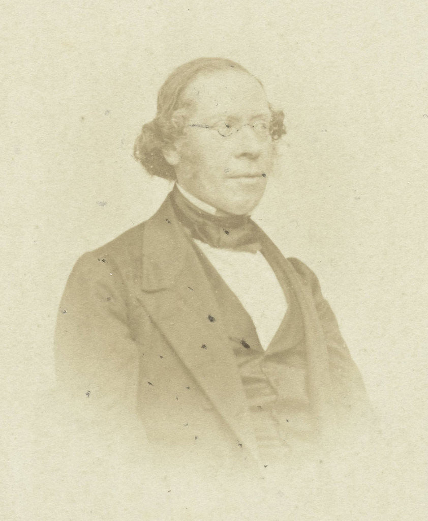 Detail of Portrait of G. W. Vreede, professor in the Faculty of Law at the University of Utrecht by Anonymous