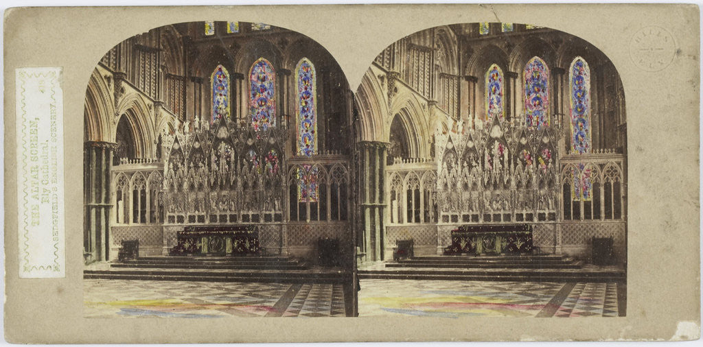 Detail of The Altar Screen, Ely Cathedral, UK by Hills