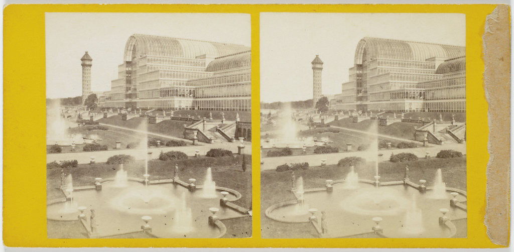 Detail of London UK 1888 Crystal Palace by Anonymous