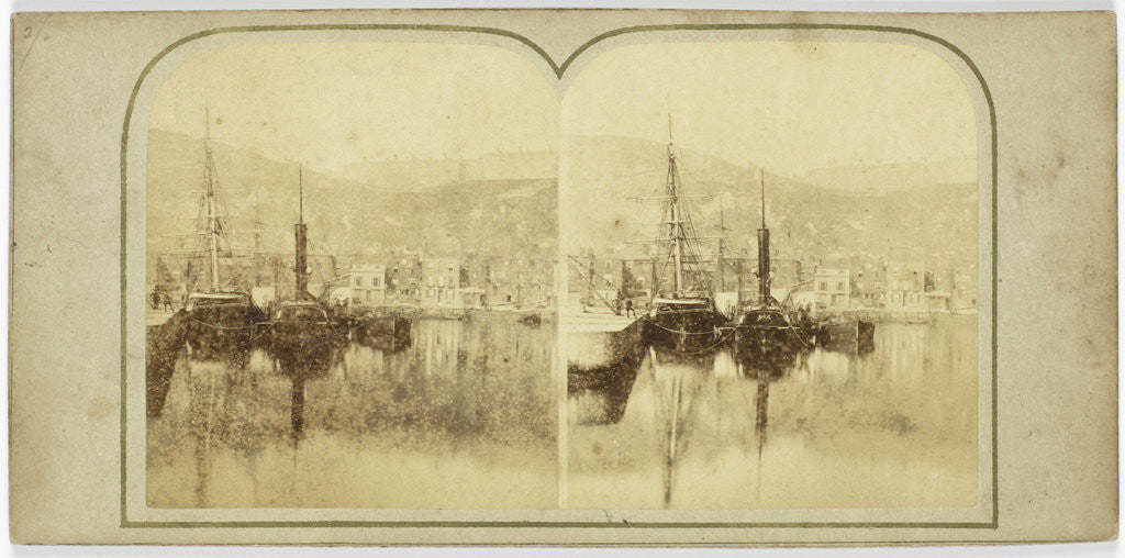 Detail of Dover Harbour UK by Anonymous