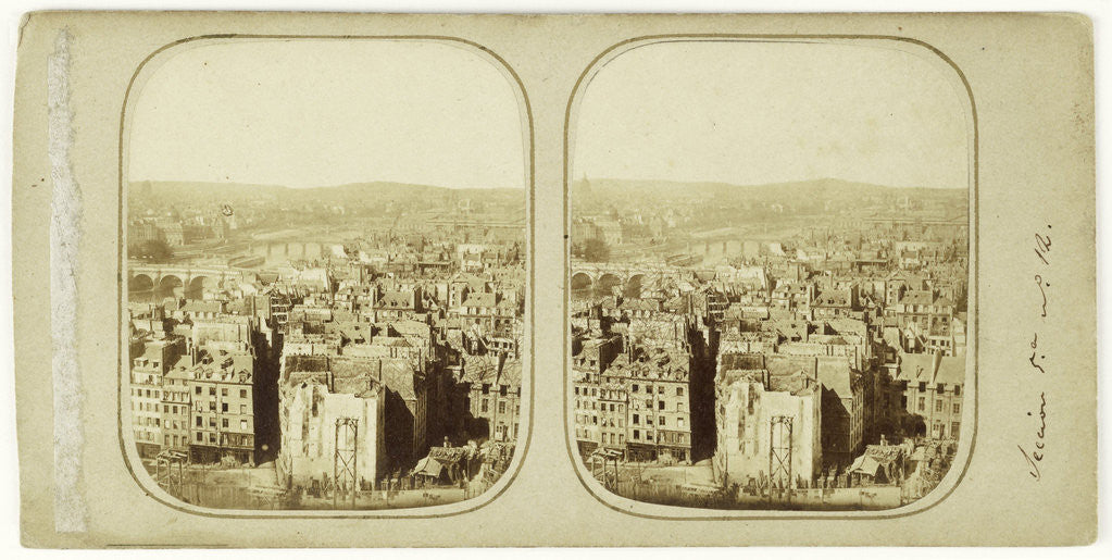 Detail of Vista Sual Paris, France by Anonymous