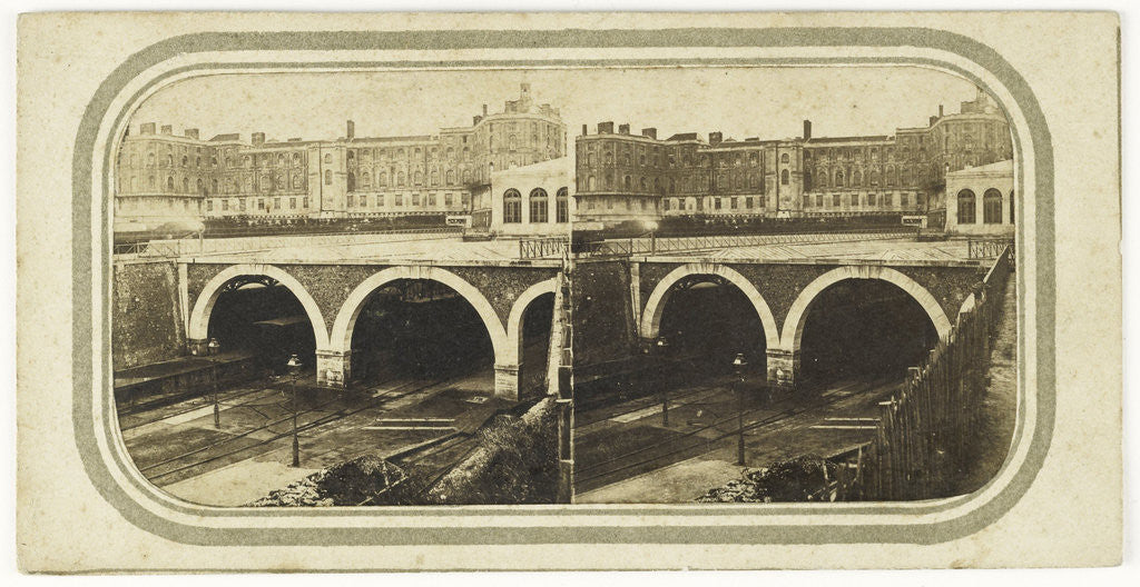 Detail of Railway of St Germain, Paris France by Anonymous