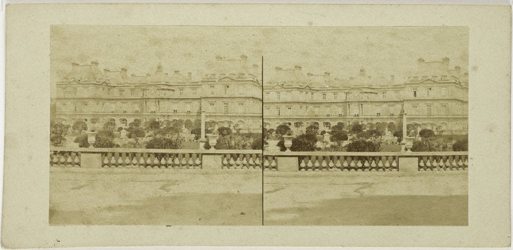 Detail of Palais du Luxembourg, Paris France by Anonymous