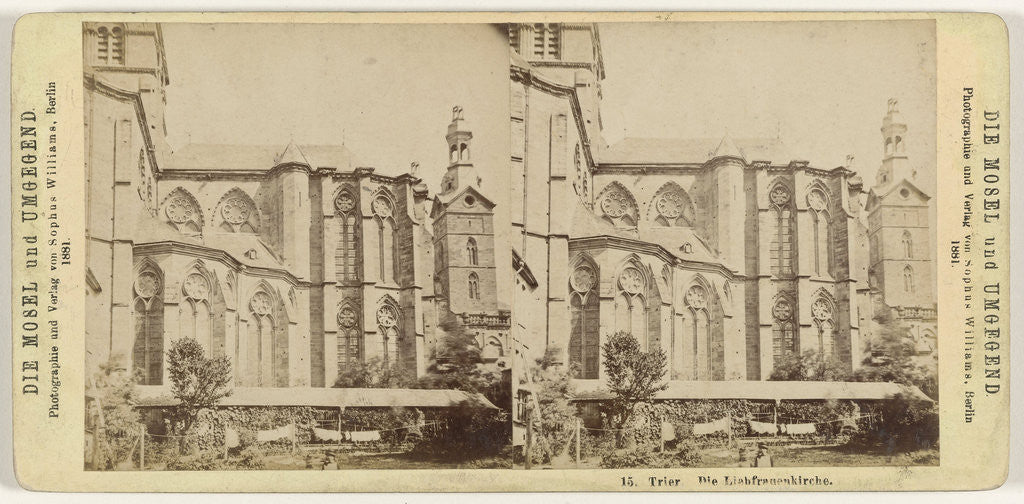 Detail of Trier Liebfrauenkirche, Germany by Sophus Williams