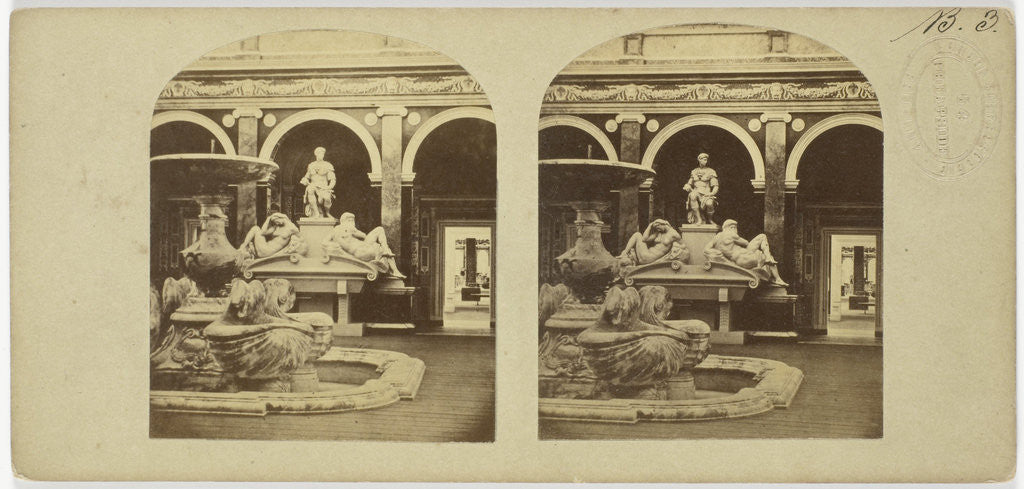 Detail of The Italian Court by The London Stereoscopic Company