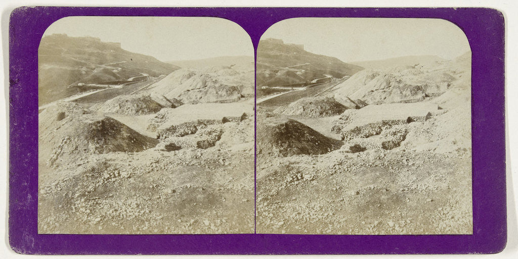 Detail of Mines de souffre Girgenti Italy by Jean Montaigu Andrieu