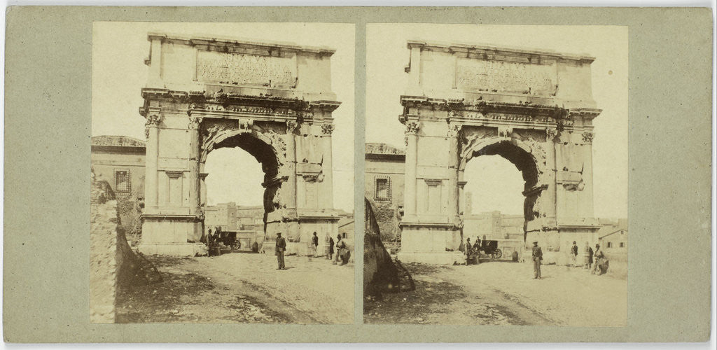 Detail of Arc de Titus forum Rome, Alexis Gaudin et Frère by Anonymous