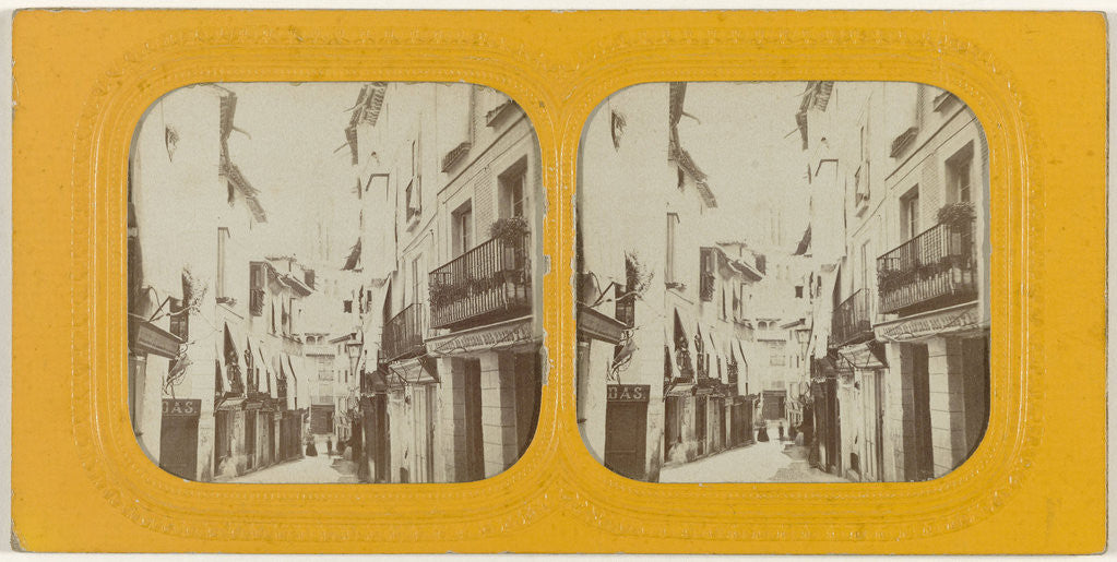 Detail of Palais Royal de l'Escurial, Spain by Jean Montaigue Andrieu