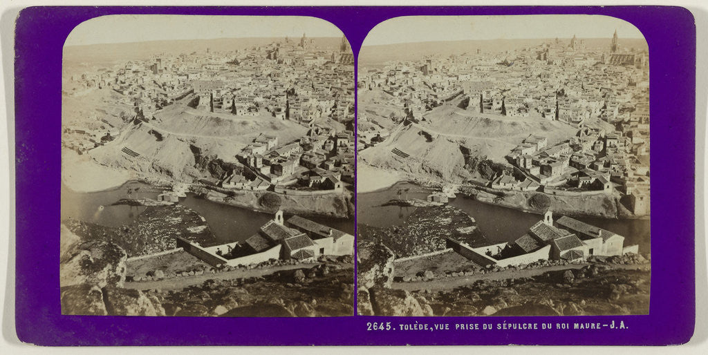 Detail of Toledo, Spain by Jean Montaigue Andrieu