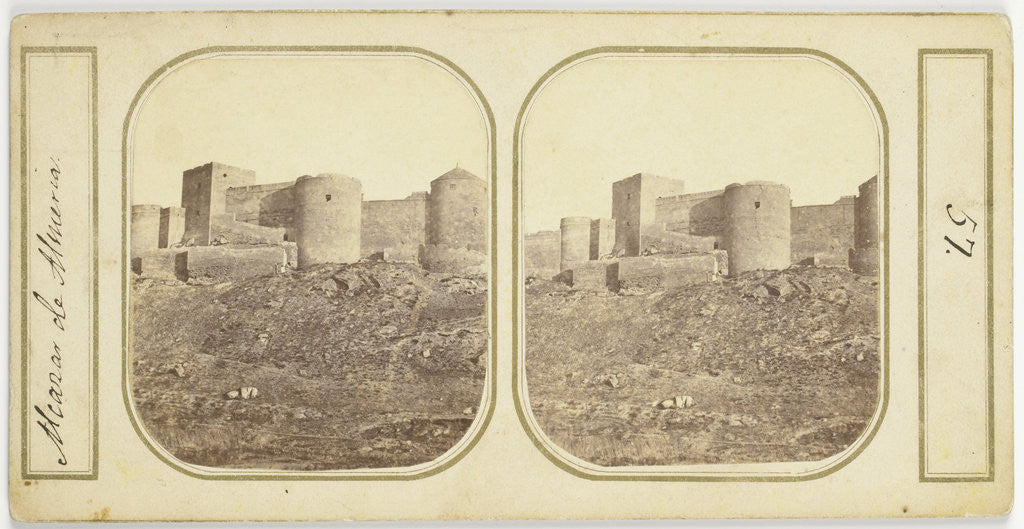 Detail of Alcazar de Almeria, Spain by Anonymous