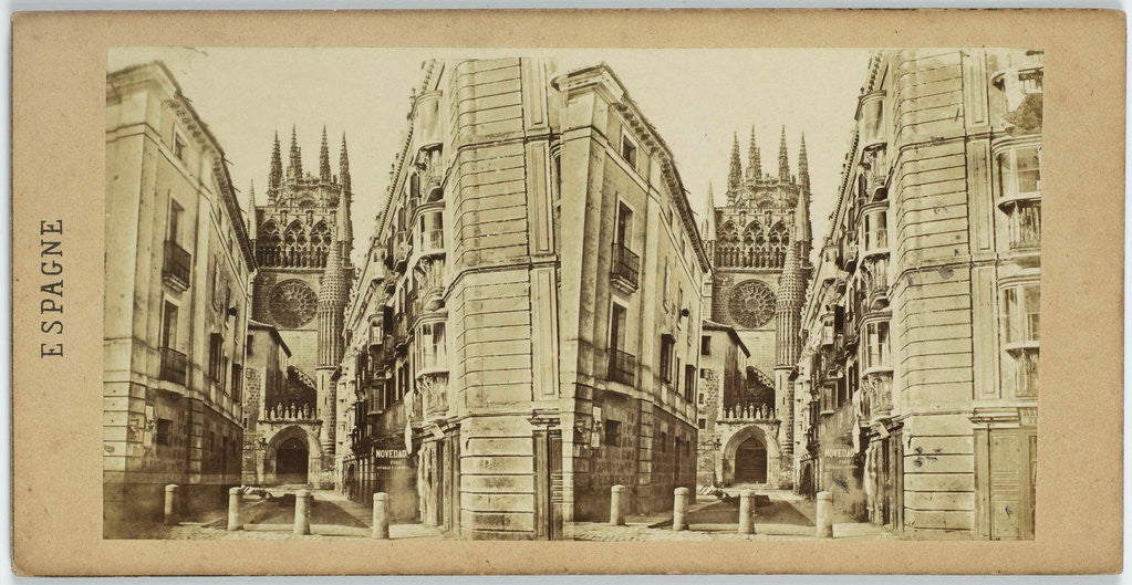 Detail of Burgos Cathedral Spain by Anonymous