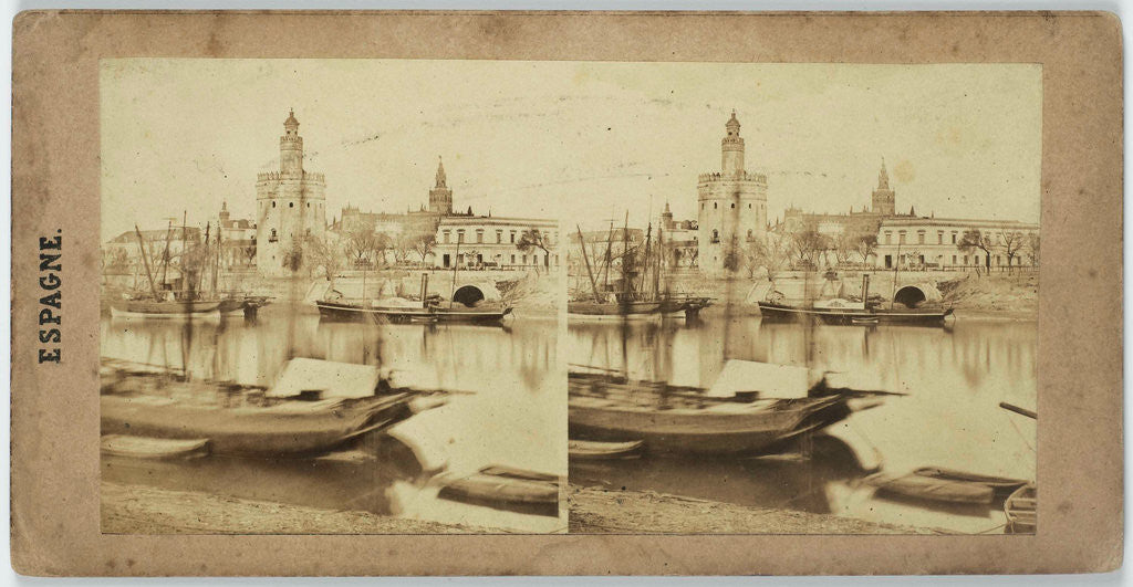 Detail of Guadalquivir, Seville, Spain by Alexis Gaudin