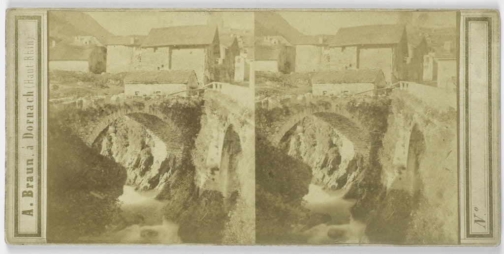 Detail of Hospenthal, Switzerland by Adolphe Braun