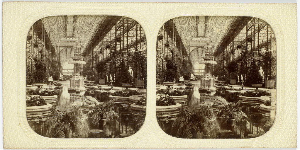 Detail of Engeland, Londen, Crystal Palace, Sydenham UK by The London Stereoscopic Company