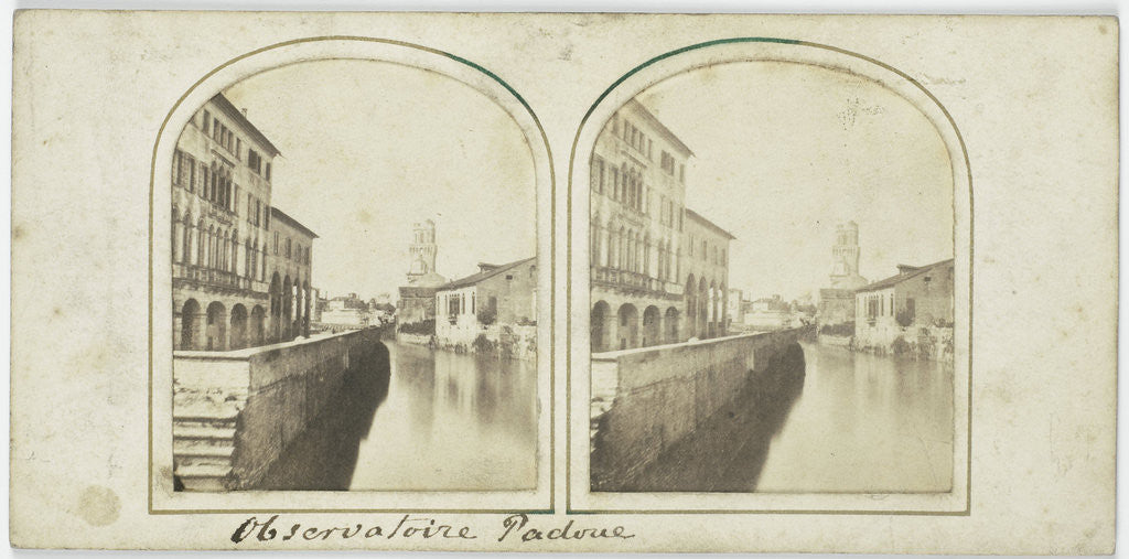 Detail of Observatory, Padua Italy by Jules Duboscq