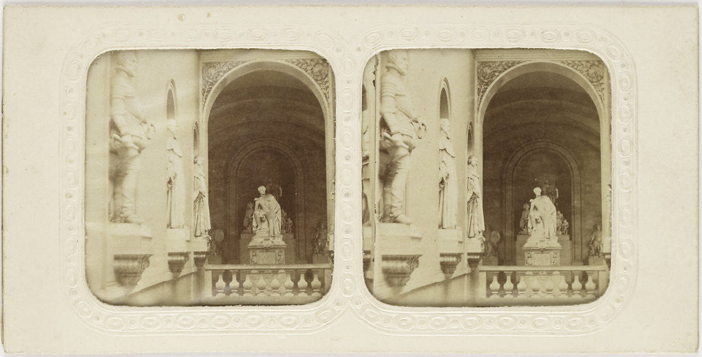 Detail of Gallery of the Duke of Orleans, Versailles France by Anonymous