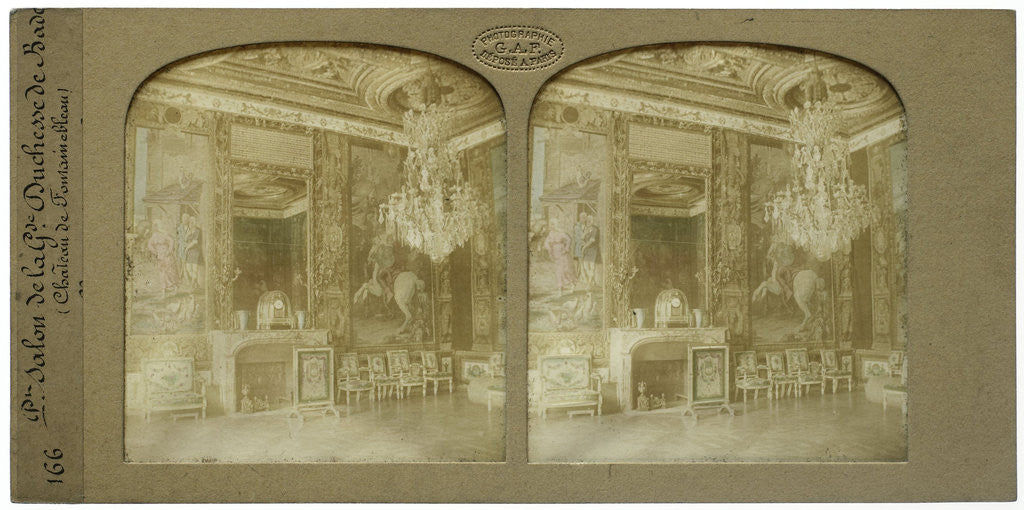 Detail of Pt Fair Gde Duchess of Baden Chateau de Fontainebleau Paris France by Florent Grau