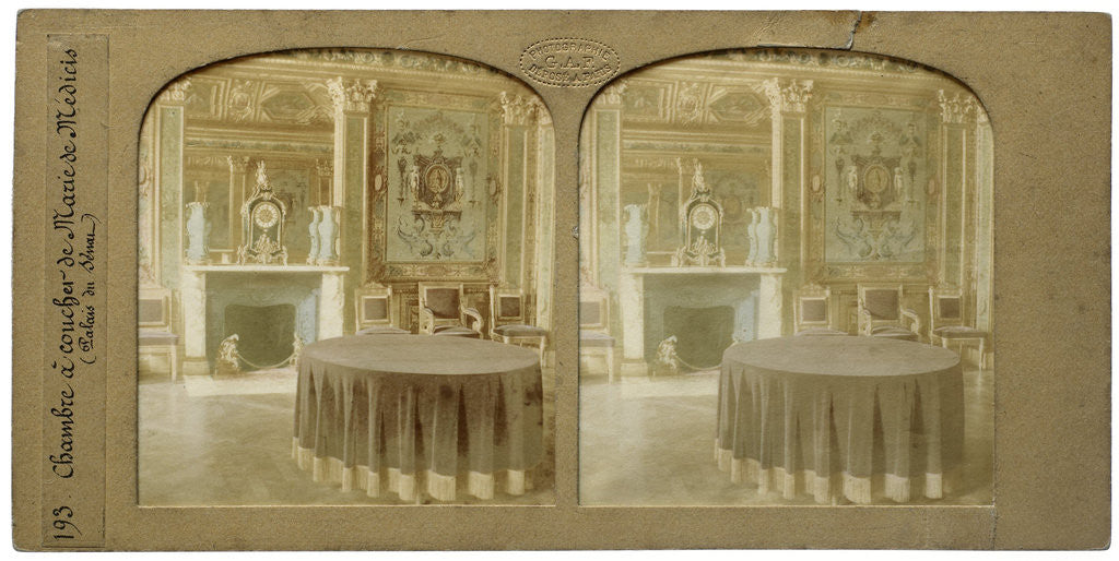 Detail of Bedroom of Marie de Medicis Palais du Senat Paris France by Florent Grau
